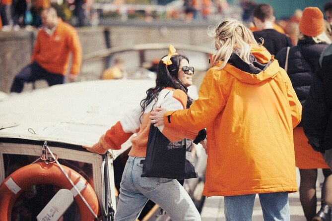 Amsterdam King’s Day Boat Party with Unlimited Drinks 2026 - Planning around weather for a King’s Day cruise
