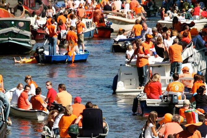 Amsterdam: Kingsday Party Cruise including Drinks - Key highlights