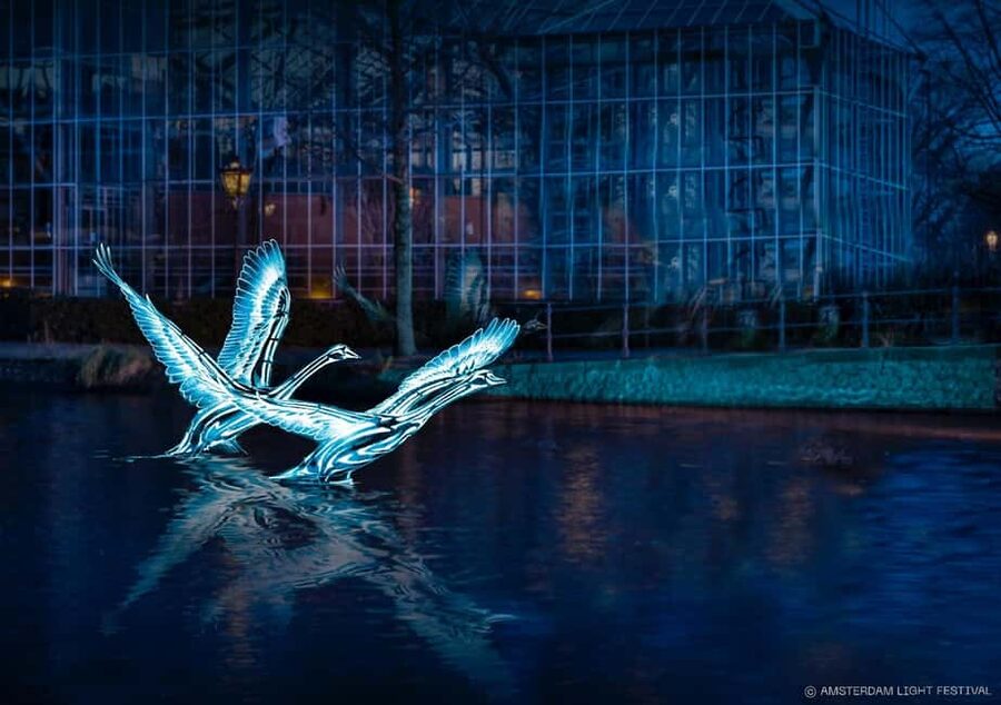 Amsterdam: Light Festival Boat+Unlimit.Drinks & Snack Option - The half-covered boat setup, and why it can affect your photos
