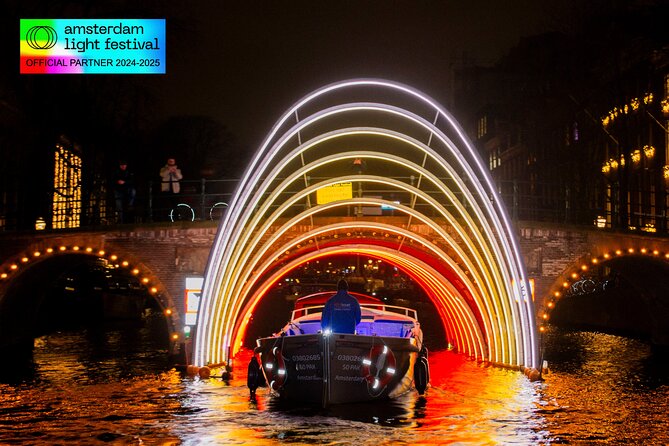 Amsterdam Light Festival Canal Cruise + Unlimited Drinks Option - Amsterdam Light Festival by boat: what you are really buying