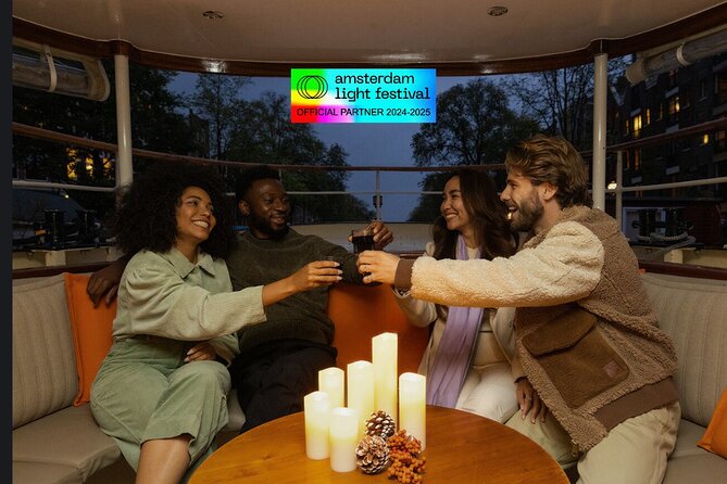 Amsterdam Light Festival: Cruise Unlimited Drinks & Bite option - Key Points to Know Before You Go