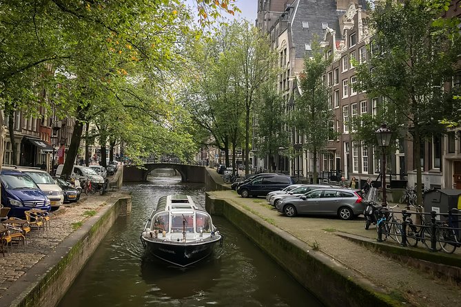 Amsterdam Live Guided Sightseeing Canal Cruise - Price, drink add-ons, and comfort value at about $15.69