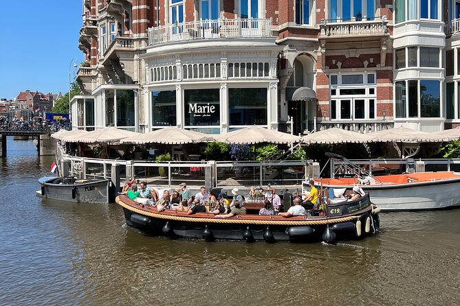 Amsterdam Luxury Boutique Boat tour with Unlimited Beer and Wine - Rembrandt House area: a quick look at the painter’s neighborhood