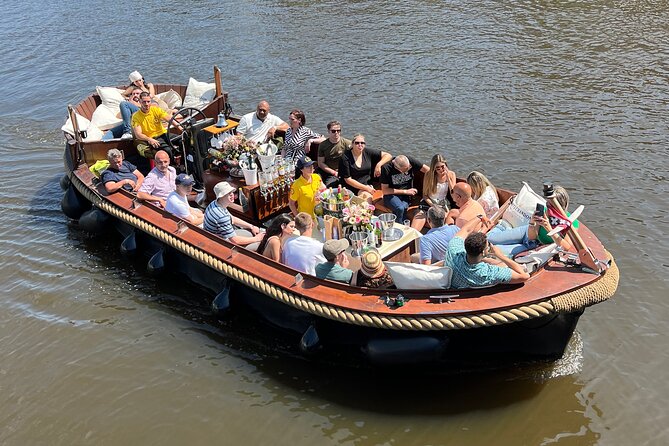 Amsterdam Luxury Boutique Boat tour with Unlimited Beer and Wine - Oude Kerk from the canal: Amsterdam’s oldest parish-church area