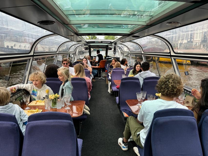 Amsterdam: Luxury Cheese & Wine Canal Cruise - Traditional canals, classic architecture, and the open-boat comfort question