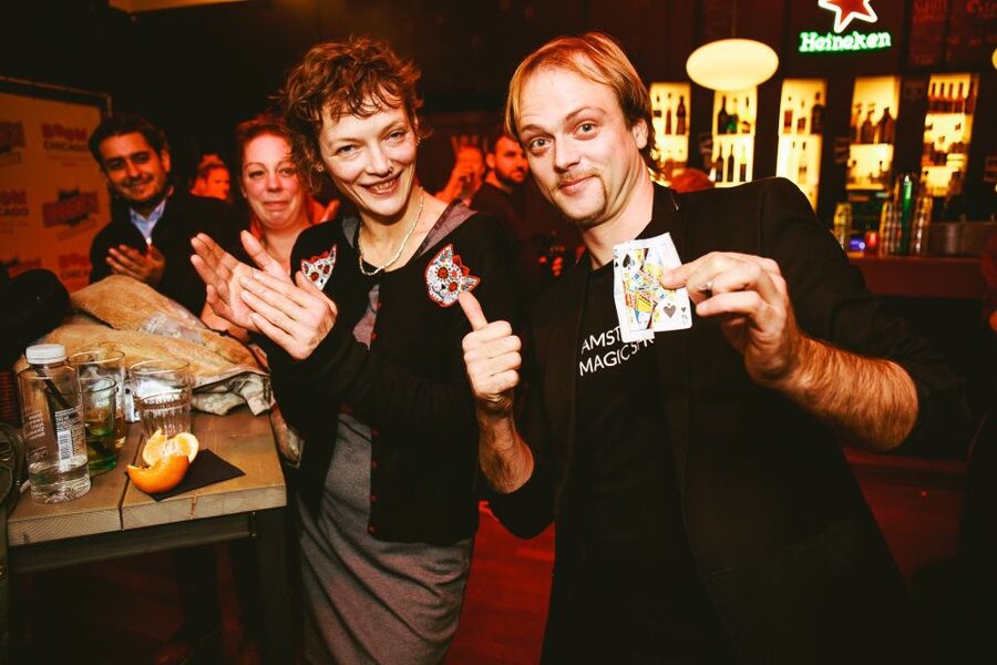 Amsterdam: Magic Show - Drinks, snacks, and planning around the fact that food is not included
