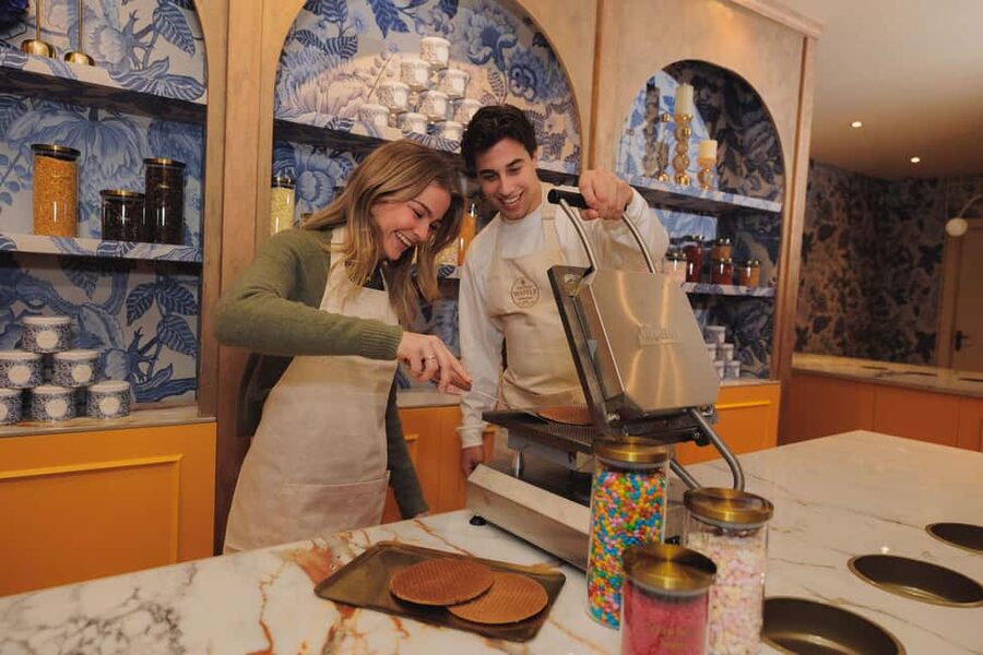 Amsterdam: Make your own Dutch Stroopwafel Workshop - Allergen Note: Gluten, Lactose, and Nuts