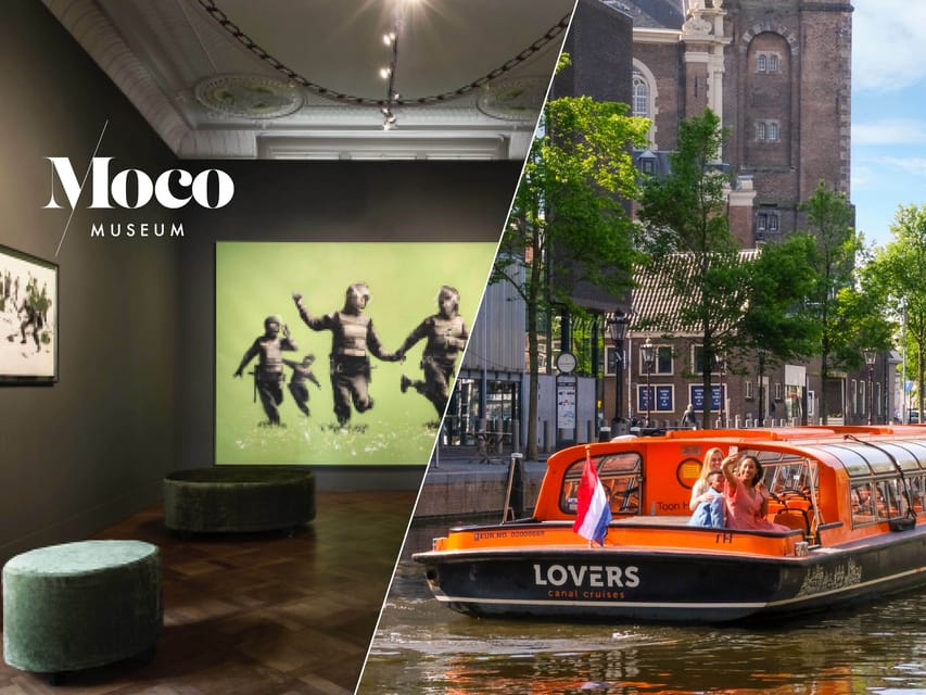 Amsterdam: Moco Museum Entry Ticket and Canal Cruise - The Eduard Cuypers villa setting: it changes how you experience modern art