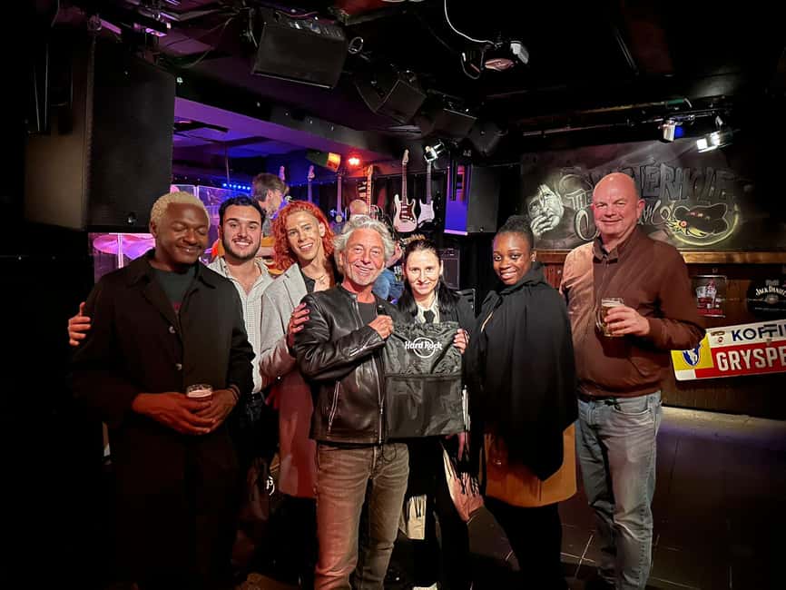 Amsterdam Music Tour with Dinner - Walking Between Venues, Record Shops, and Landmarks