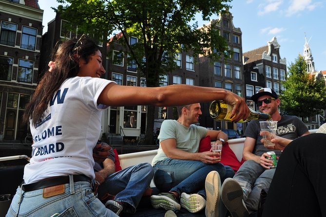 Amsterdam Open Boat Cruise in Old City Center with Live Guide - Open-Air Electric Boat Canals: The Best Part of a Short Amsterdam Visit