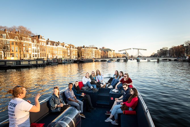Amsterdam Open Boat Cruise with Live Guide and Two Drinks - Where the cruise starts (and why Amstel 51F is convenient)