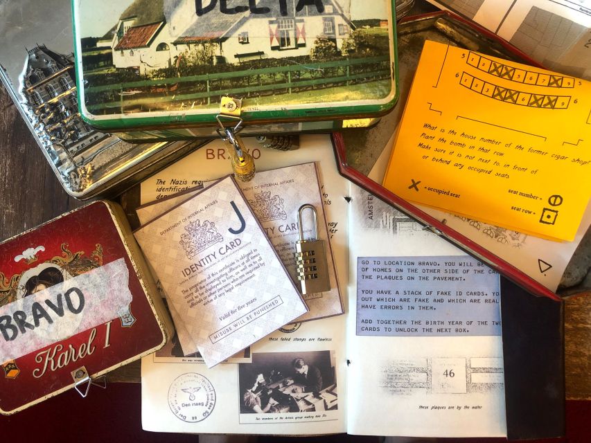 Amsterdam: "Operation 45 " Treasure Hunt Walking Tour - Key highlights at a glance