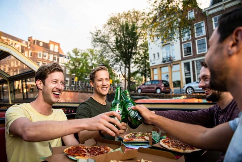 Amsterdam: Original Pizza Dinner Cruise + Unlimited Drinks - Finding Damrak Pier 5 Without Turning It Into a Project
