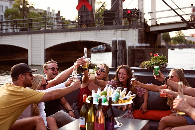 Amsterdam Private Boat Tour with Unlimited Drinks - Price and value: $235.32 per person, with drinks included