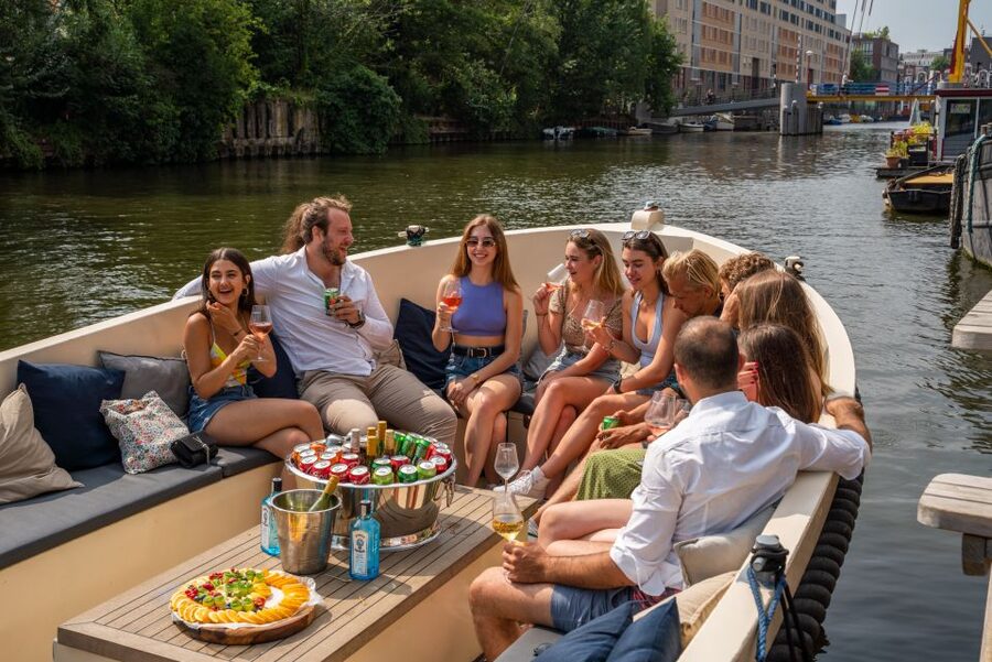 Amsterdam: Private Canal Booze Cruise with Unlimited Drinks - The Canals of Amsterdam Finish: Relaxed Time to Enjoy the Ride