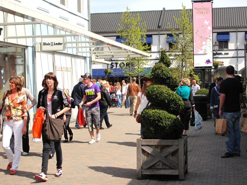 Amsterdam: Private Day Trip to Designer Outlet Roermond - Inside Designer Outlet Roermond: 4 hours to shop smart, not wander aimlessly