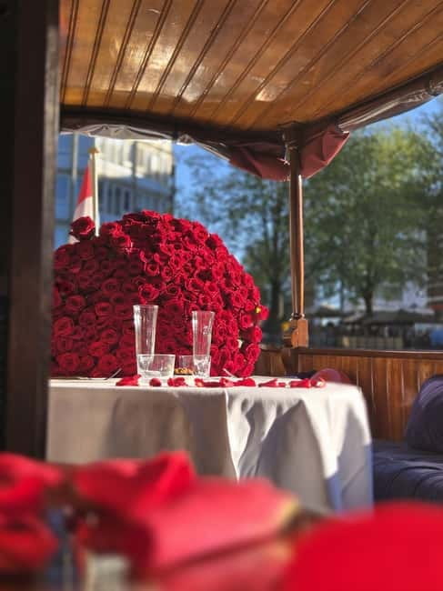 Amsterdam: Private Dinner Cruise on a Luxury Saloon Boat - The captain as your live guide, in Dutch or English