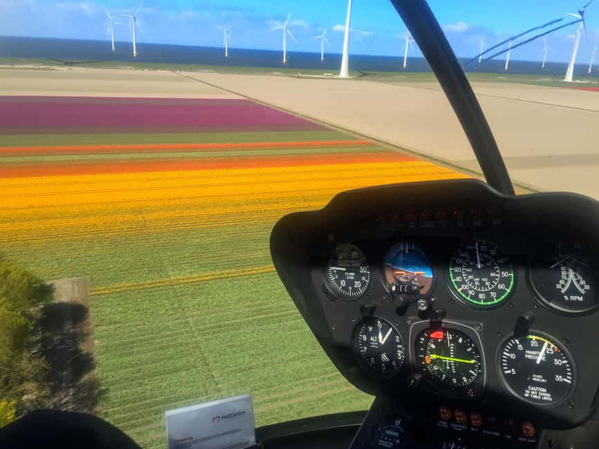 Amsterdam: Private Helicopter Tulip tour from Heliport AMS - Key things to know before you go