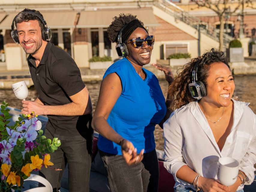 Amsterdam: Private Luxury Cruise with Drinks & Silent Disco - Key things to know before you go