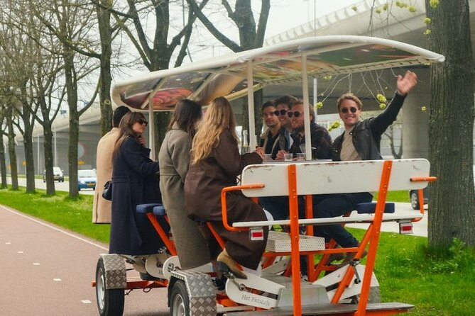 Amsterdam Private Prosecco Bike with Music Sound System - Meeting at Rhoneweg 1: Easy Start, Simple Plan