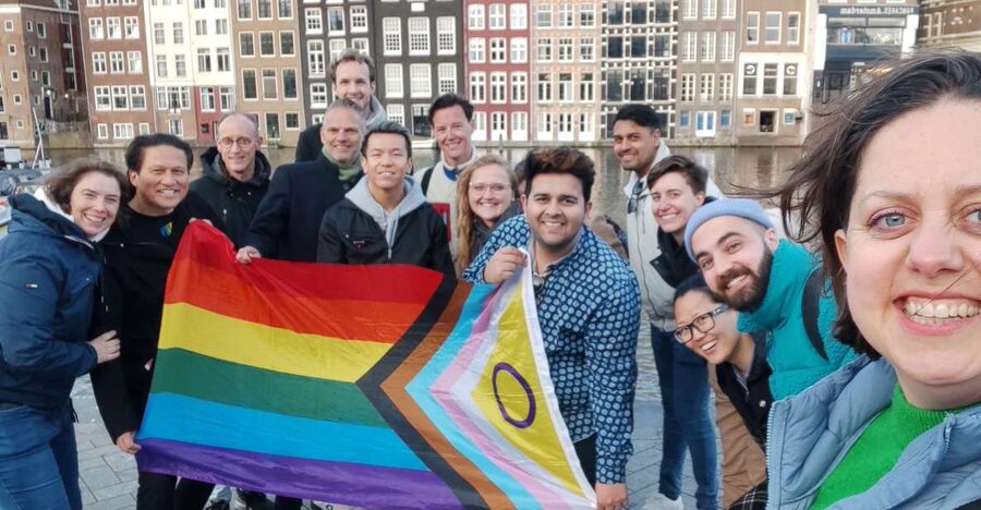 Amsterdam: Queer Nightlife Tour - Munttoren and the city center setup, start to finish
