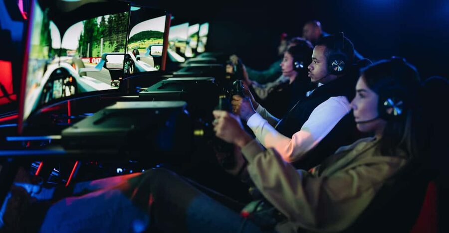Amsterdam: Racing Experience at A'DAM VR Game Park (no VR) - Your Included Drink Token (and What to Do About Food)