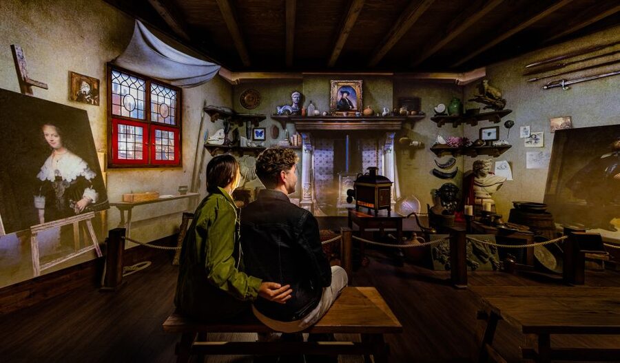 Amsterdam: Rembrandts Immersive Experience Admission Ticket - The “painting you” souvenir: the AI portrait generator