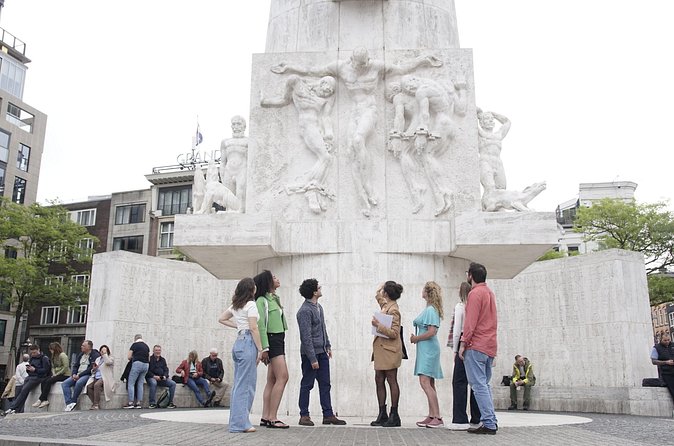 Amsterdam's Colonial Past - The Untold Story - Walking Tour - Royal Palace Amsterdam and Dam Square, institutions and national memory
