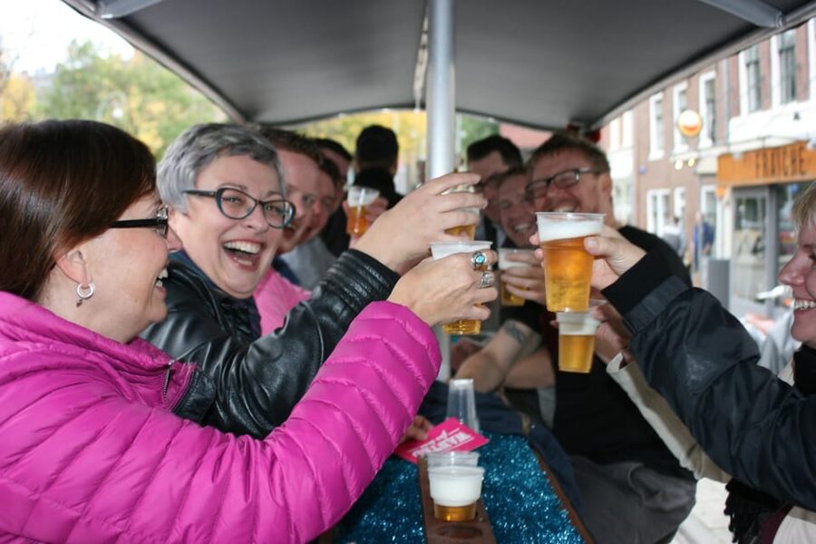 Amsterdam: Shared Party Bike Tour with Beer - Views and expectations: Amsterdam-north can be fun, but it is not the only Amsterdam