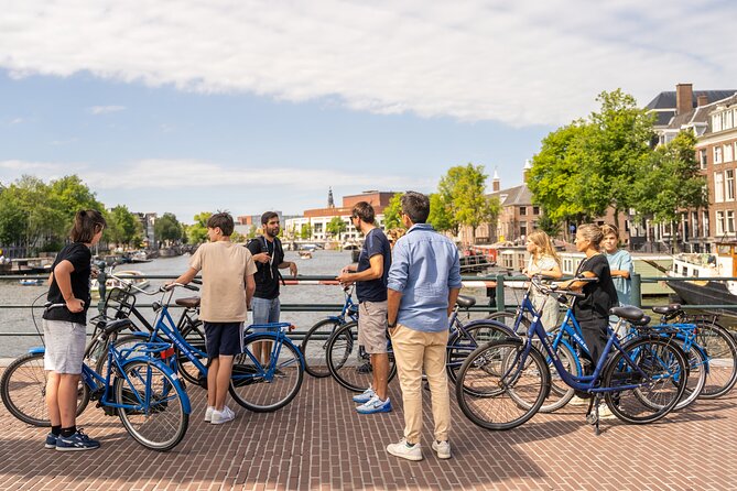 Amsterdam Small-Group Bike Tour With Canal Cruise, Drinks, Cheese - Jordaan, Near Anna Frank House and The Westerkerk
