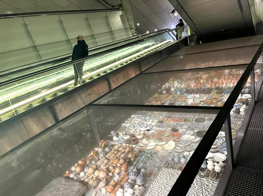 Amsterdam: The Art of the Underground Tour - Rokin station: the kind of stop where you start spotting on your own
