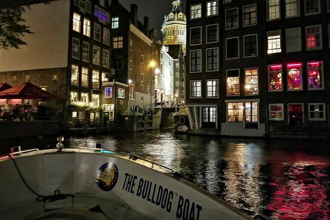 Amsterdam: The Bulldog Boat Smoke-Friendly Cruise & 2 Drinks - The route: UNESCO canal belt highlights, Old City Wall, and the Amstel River