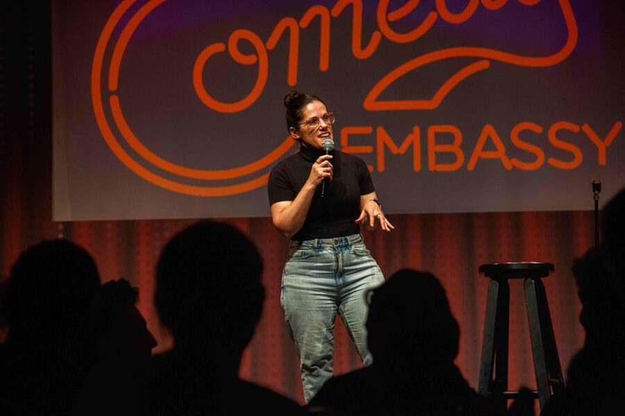 Amsterdam: The Comedy Embassy Stand-Up Show - Best Seating Strategy: Avoid the First-Row Spotlight