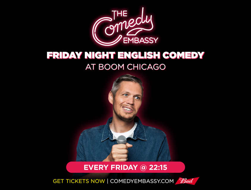 Amsterdam: The Comedy Embassy Stand-Up Show - The Two-Hour Show Format: Four Comedians and an Intermission