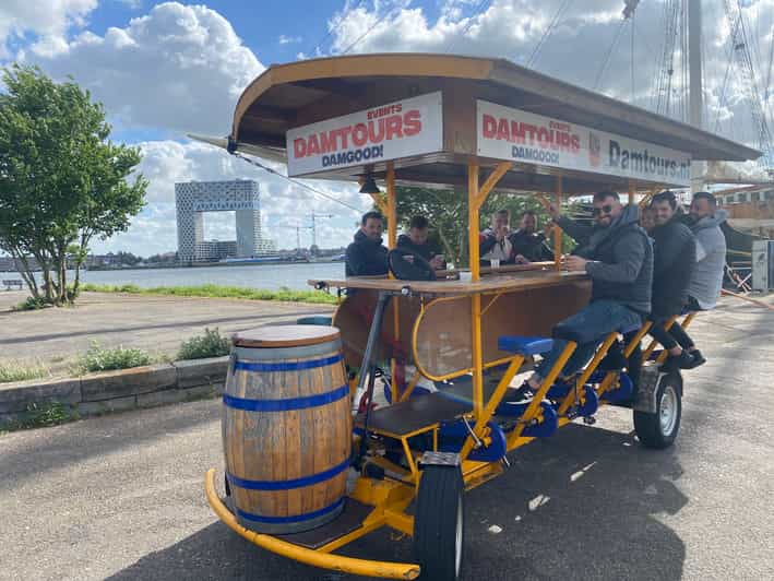 Amsterdam: The Original BUBBLES & BIKE Private Prosecco Tour - Pedal as much as you want, then enjoy the ride your way