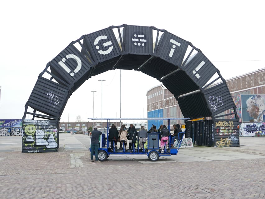 Amsterdam: The Original BUBBLES & BIKE Private Prosecco Tour - How the Prosecco bike setup works, and why the driver matters