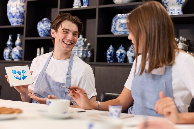 Amsterdam: Traditional Dutch Blue Tile Painting Workshop - The Delft Blue story you hear before you pick up the brush