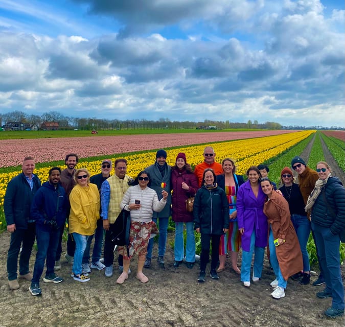 Amsterdam: Tulip Fields Day Tour with Lunch & Windmill - Getting on board at Market 27, Metro Noord