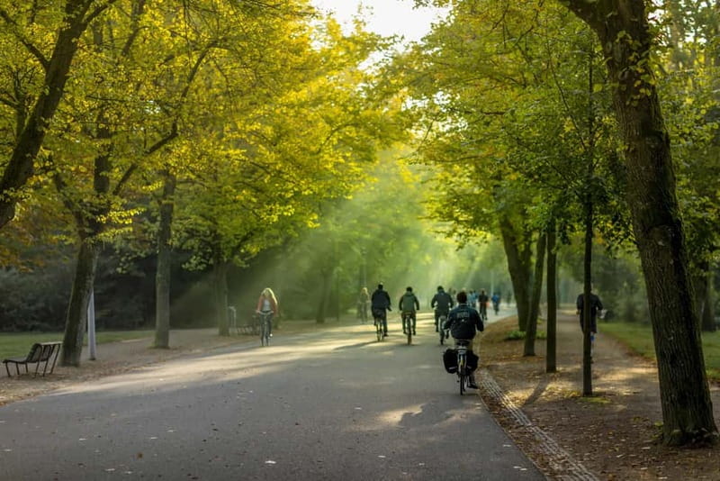 Amsterdam: Ultimate City Park Tour - Vondelpark through the gates: roses, Picasso, and that pavilion break