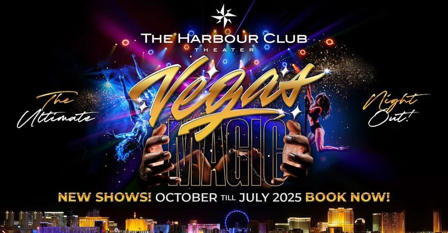 Amsterdam: VEGAS Dinner Show with 3-Course Sharing Menu - Entering The Harbour Club Theater, and why this space changes the night