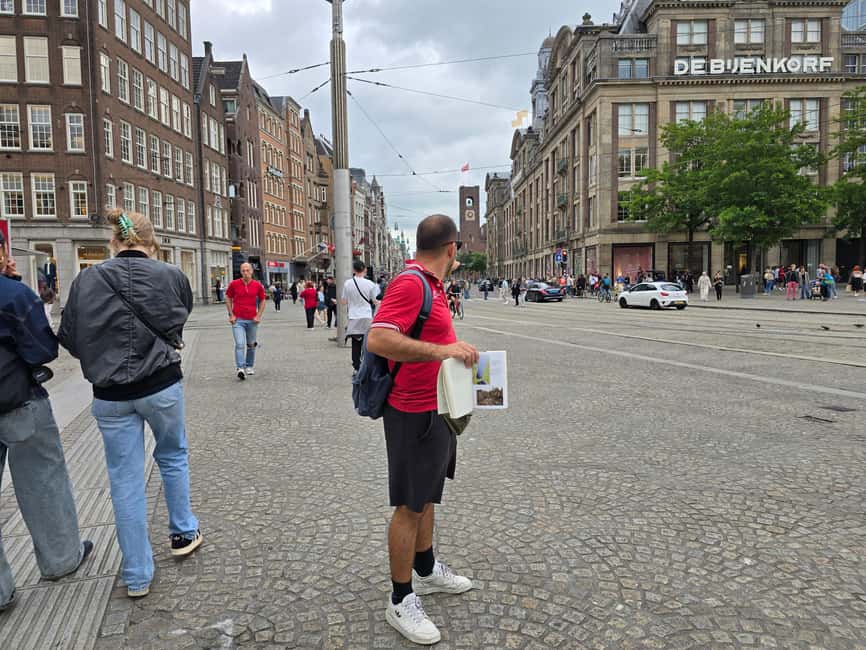 Amsterdam Walking Tour:Anne Frank, History & Liberal Culture - Centraal and the bridge chain: where Amsterdam’s water logic shows up