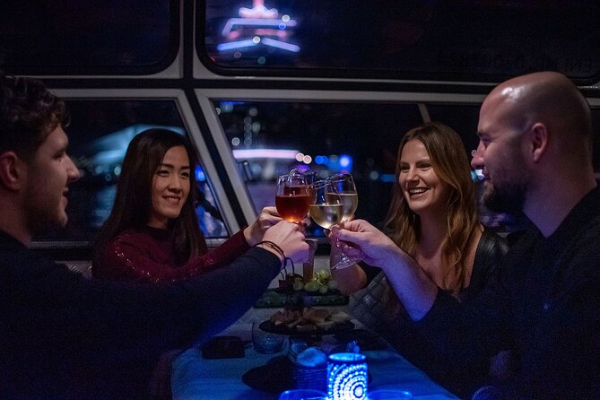 Amsterdam Wine and Cheese Guided Evening Cruise - 90 minutes on a glass boat: comfort, seating, and sightlines