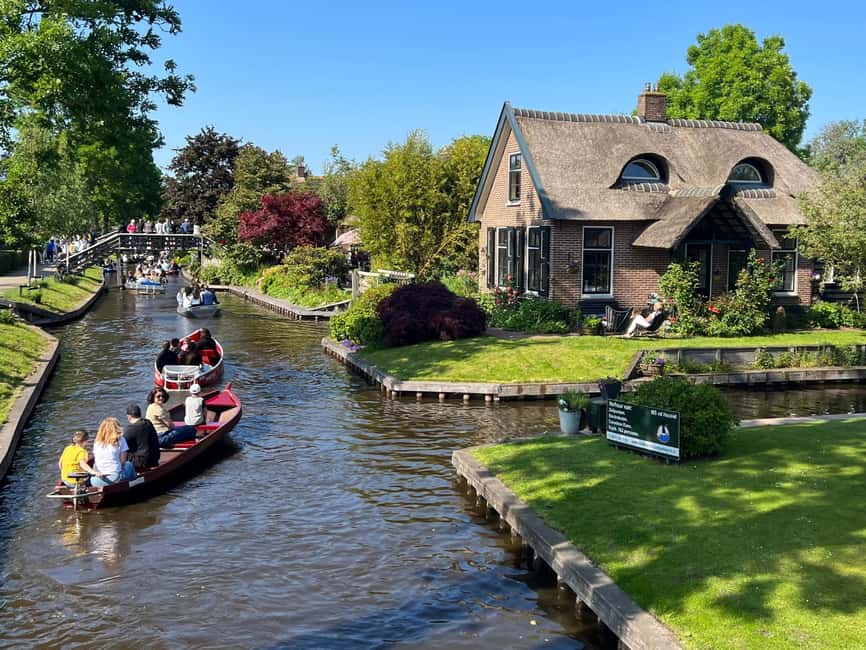 Amsterdam: Zaanse Schans and Giethoorn Guided Combo Tour - Zaanse Schans: windmills, clog workshops, and cheese you can taste
