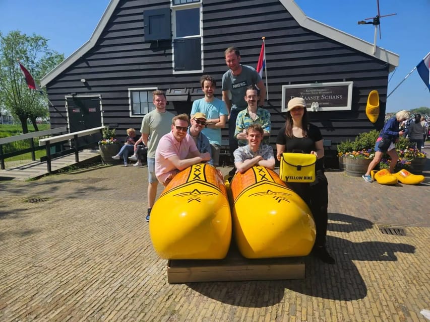 Amsterdam: Zaanse Schans E-Bike Tour with Windmills & Cheese - From Yellow Bike to Dutch Countryside: How the Day Gets Rolling