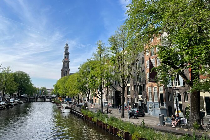 Anne Frank's Last Walk & See Anne Frank House in Virtual Reality - Johnny Jordaanplein and the Westerkerk, where art and memory meet