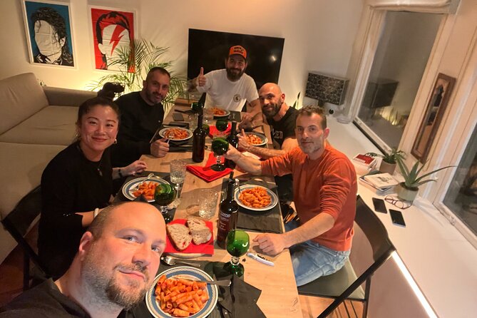 Authentic Italian Dinner in Cozy Canal Home in Amsterdam - Welcome to Cucina Beatrice: Luca’s open kitchen rhythm