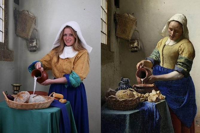 Become a Dutch Art Piece Photo Shoot in Amsterdam - Choosing your famous painting scene, or posing like Van Gogh