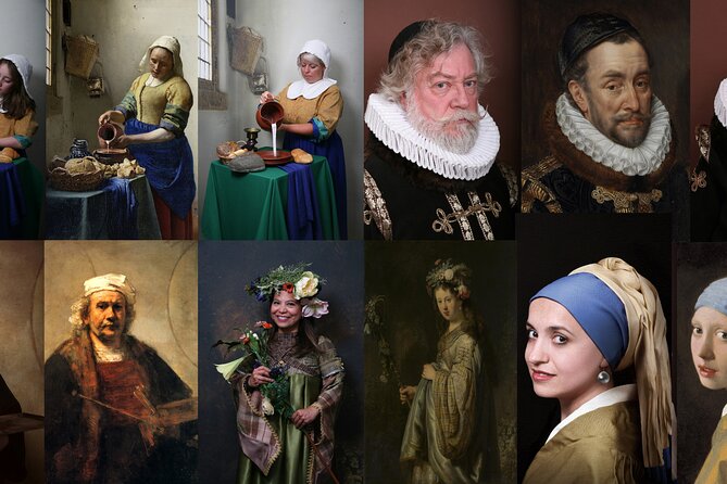 Become a Dutch Art Piece Photo Shoot in Amsterdam - Single Portrait - Costumes and Attributes: Why the Theme Makes It Worth It