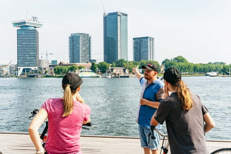 Big Bike tour Amsterdam - See all in 3 unforgettable hours - Magere Brug (Skinny Bridge) to the Maritime Quarter: Postcard Amstel Lines