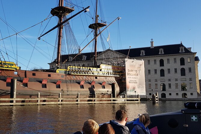 Classic Salonboat Tour in Amsterdam Including Cheese and Wine - Where you start at Westermarkt 20 and how the route stays central